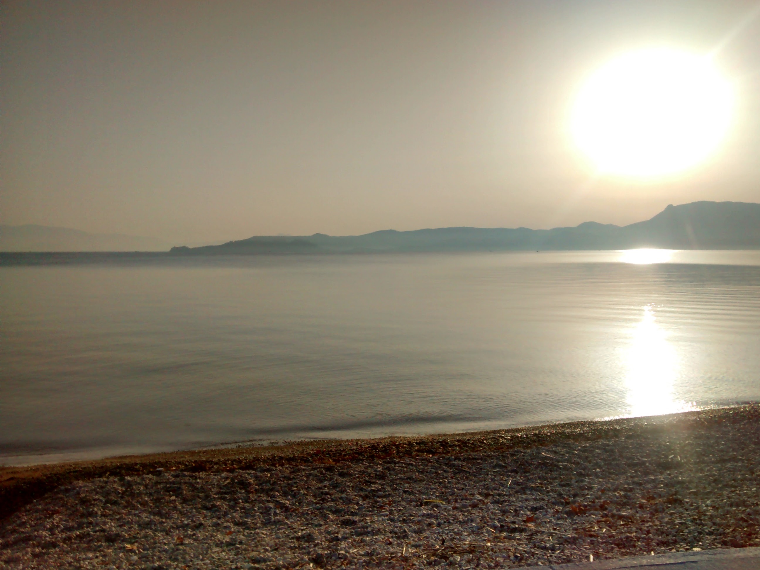 Sunrise from Vrachati beach